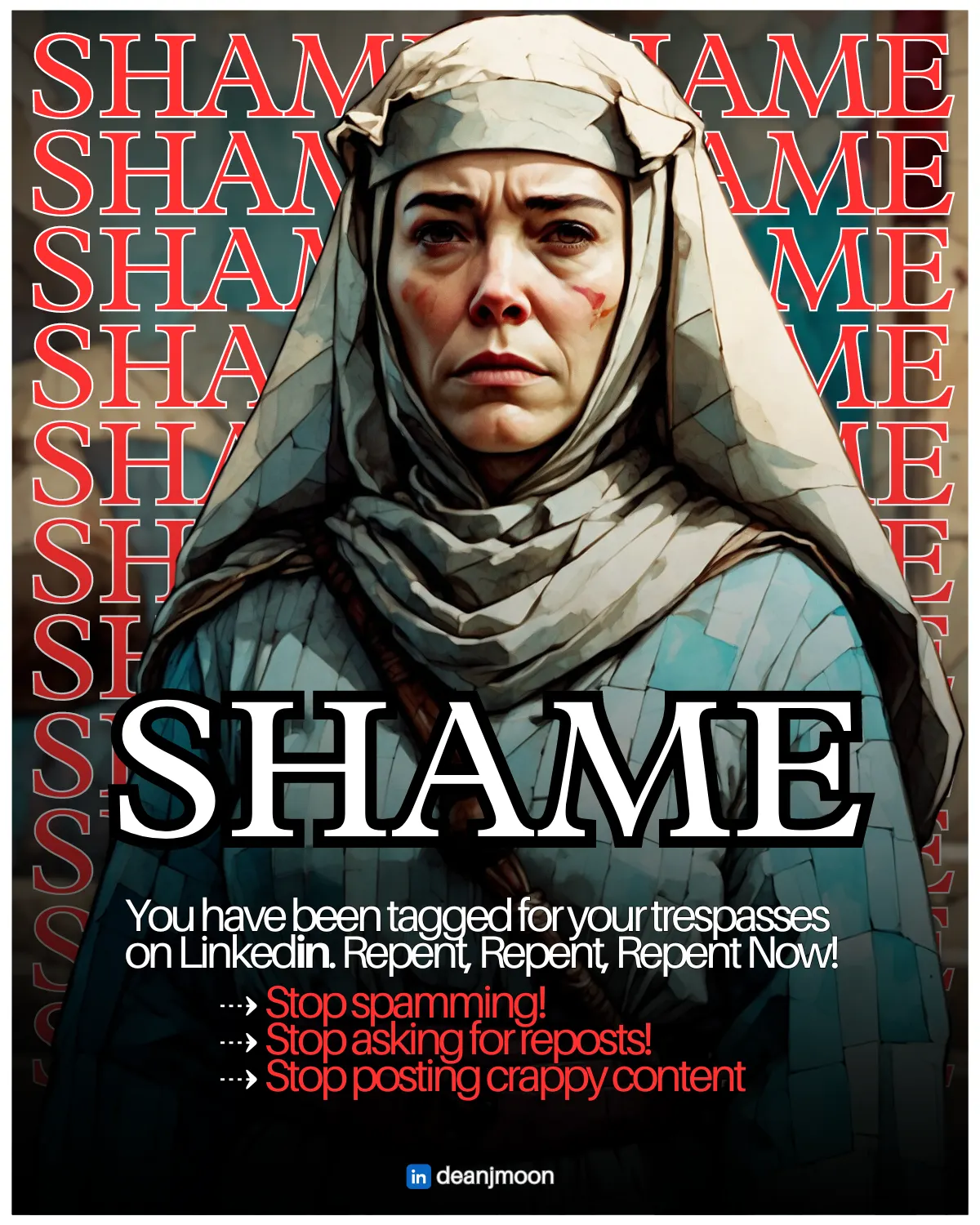Shame, Shame, Shame…