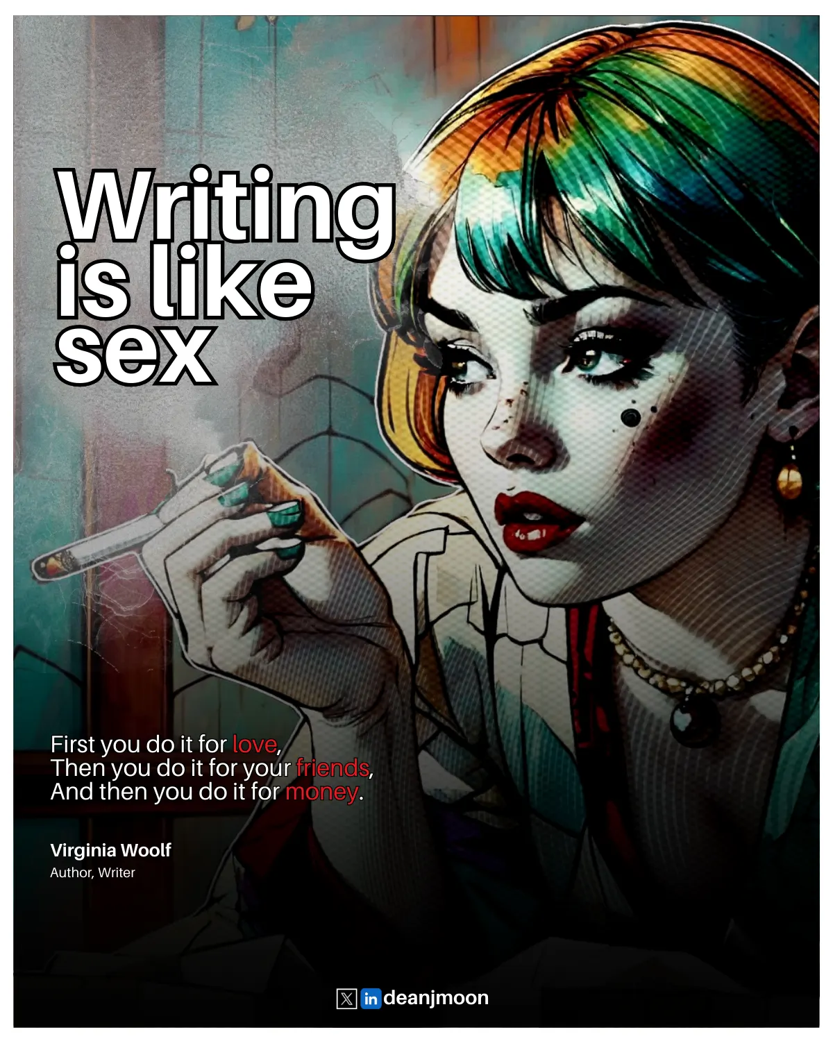 Writing is Like Sex