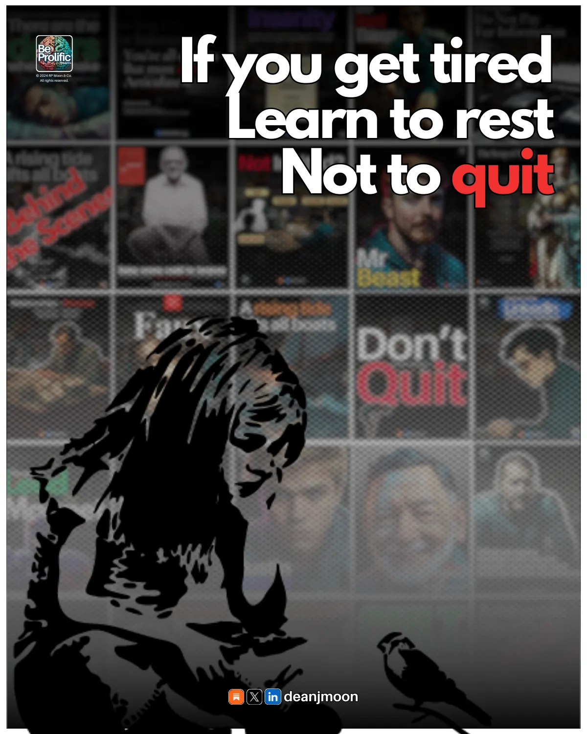 Learn to rest