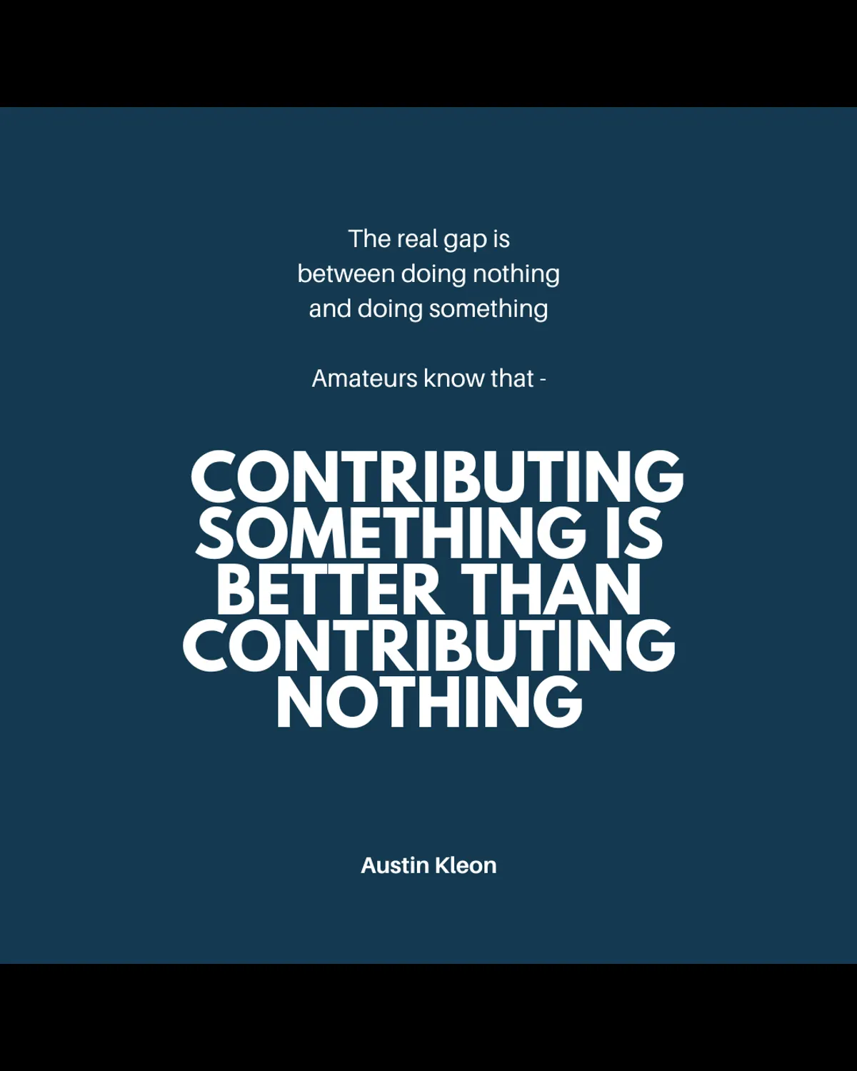 Contribute Something