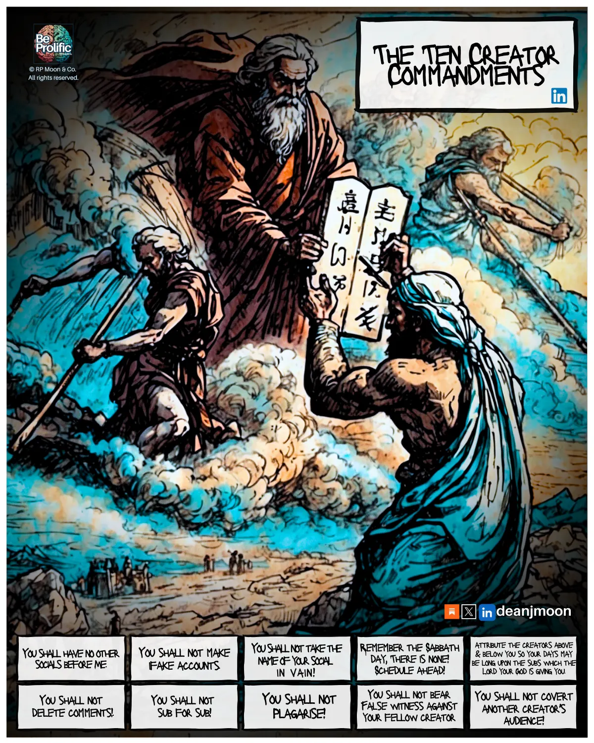 The Ten Creator Commandments
