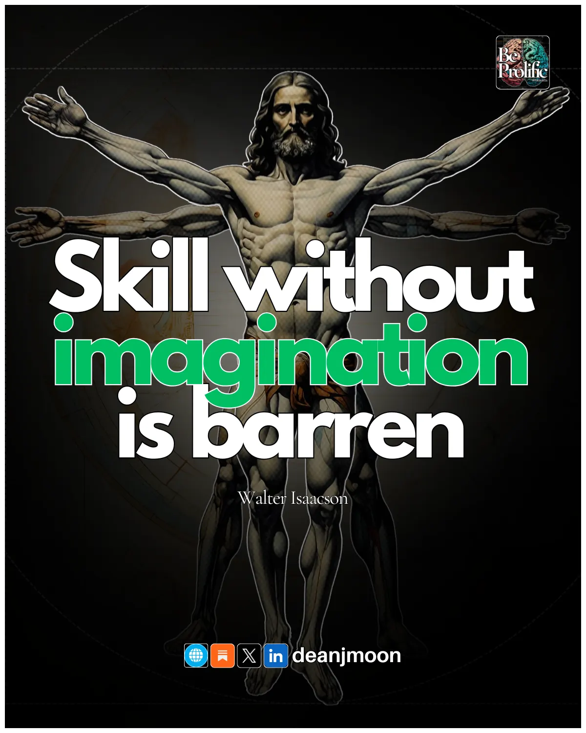 Skill without imagination