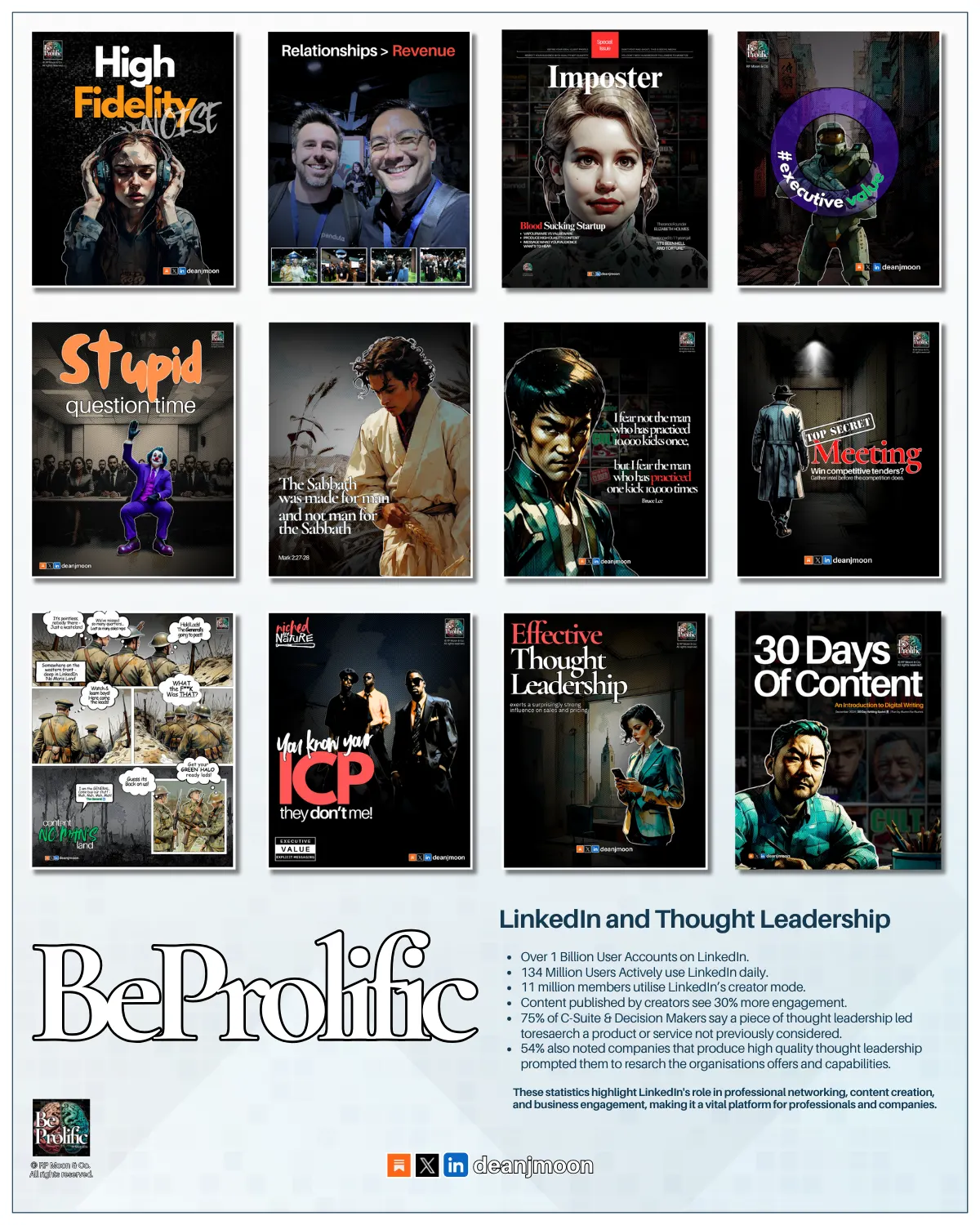 Be Prolific