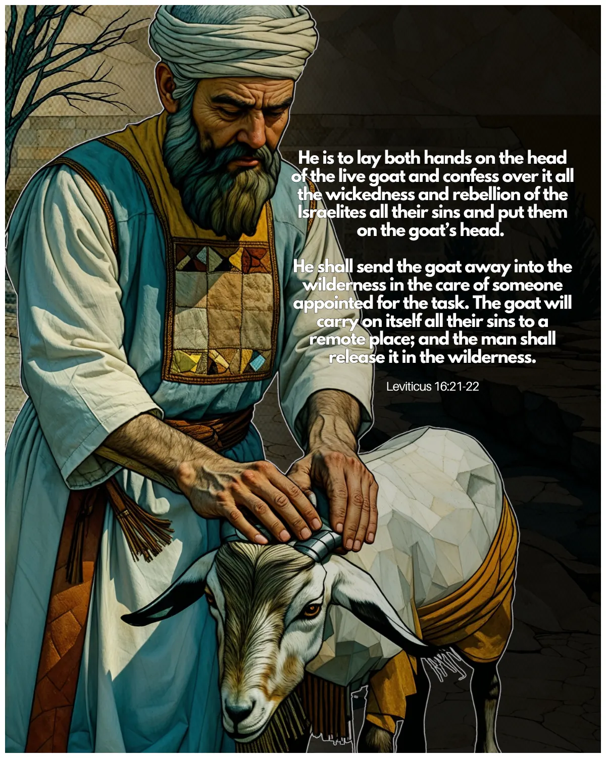 Leviticus 16:21-22