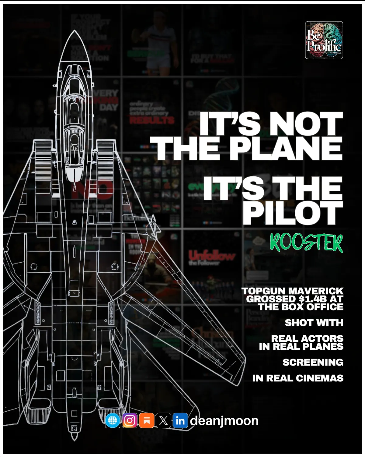 It's Not The Plane, It's The Pilot