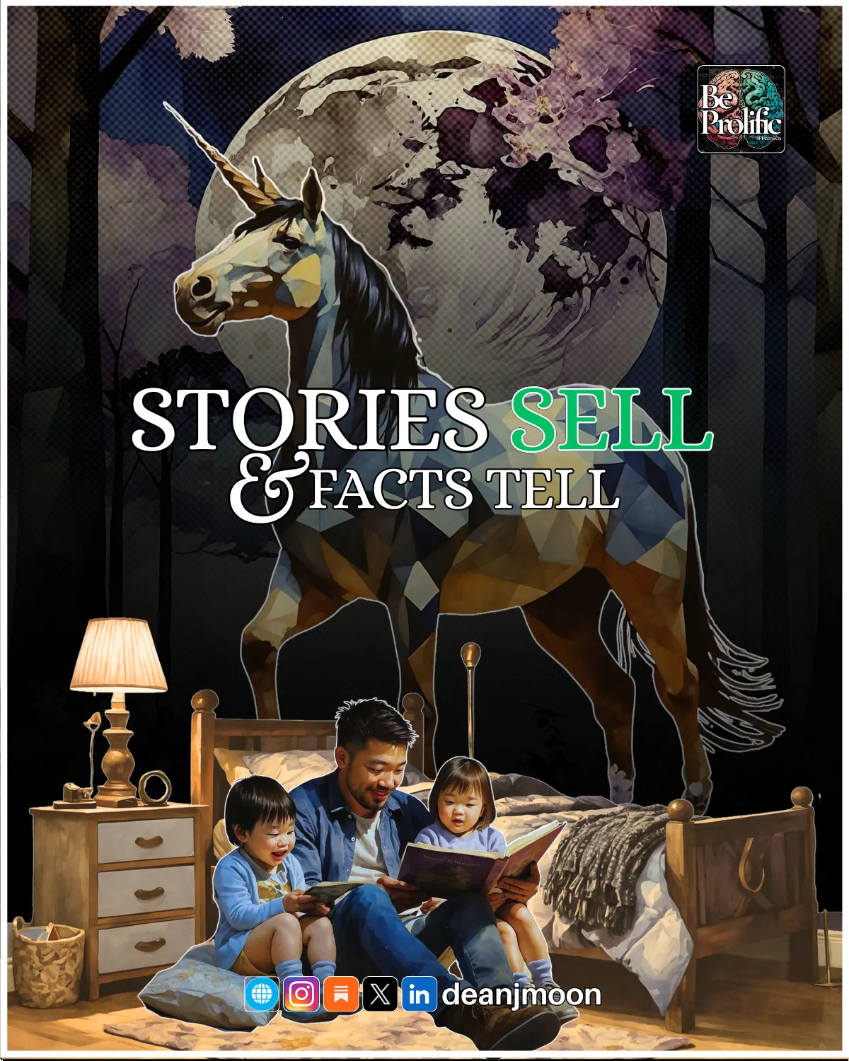 Stories Sell & Facts Tell