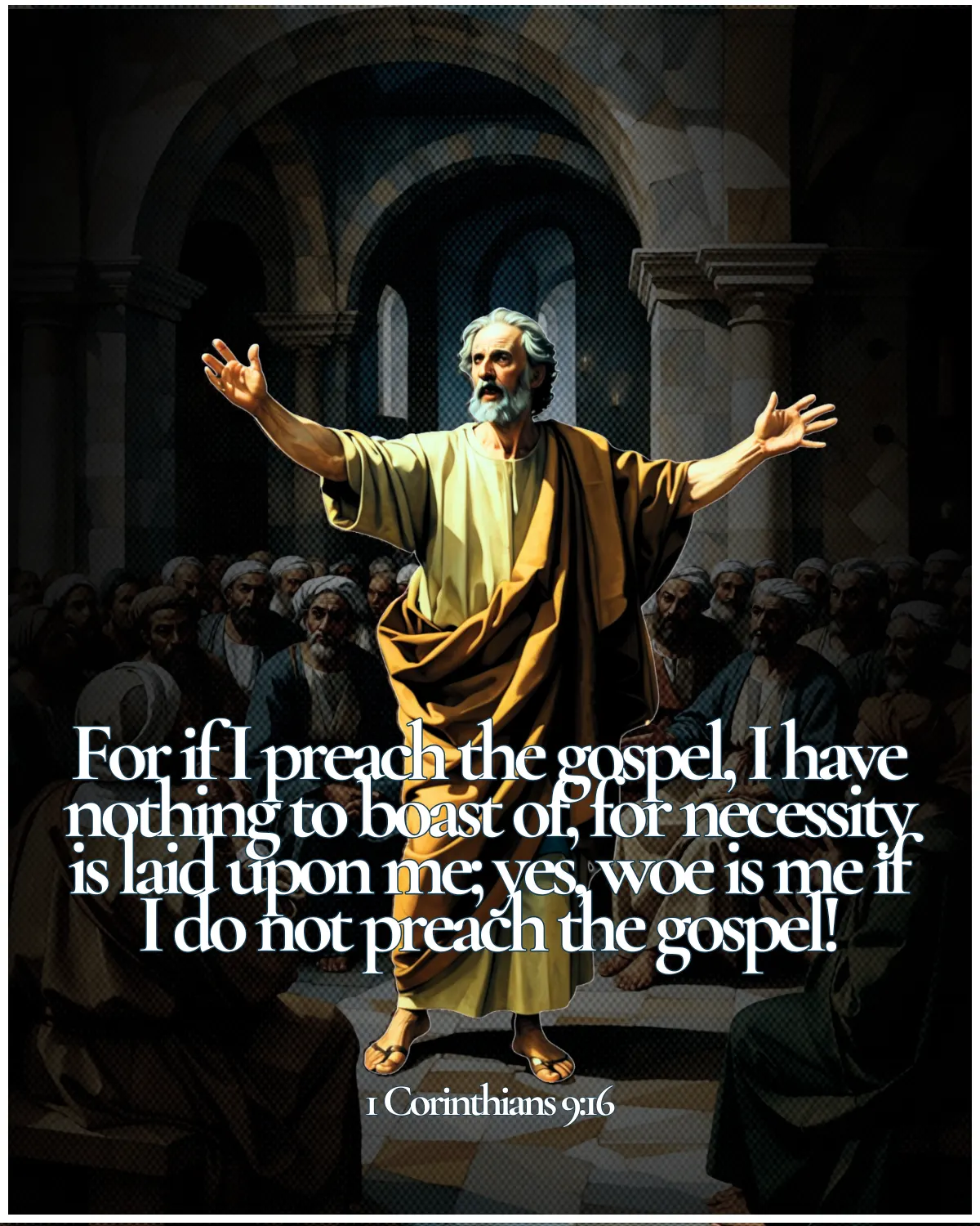 1 Corinthians 9:16
