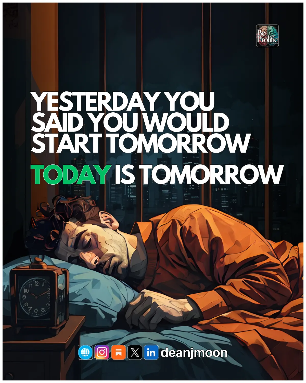 Yesterday you said