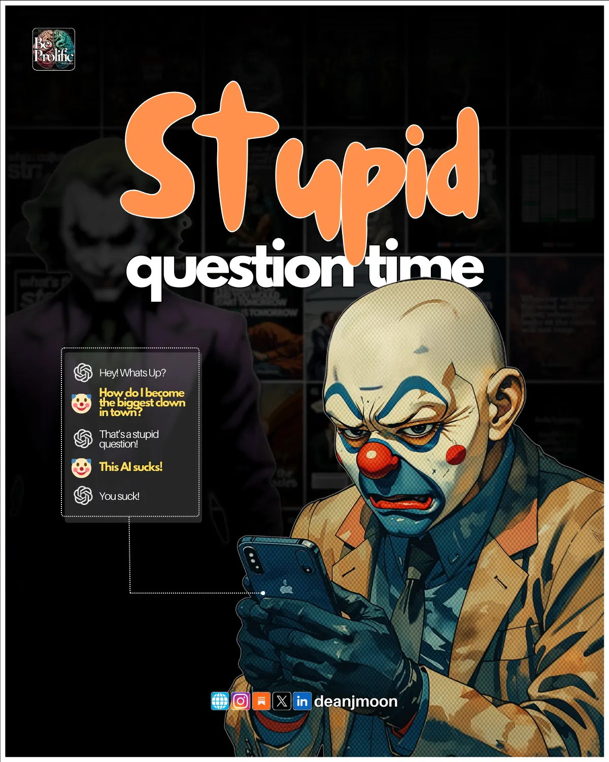 Stupid Question Tim