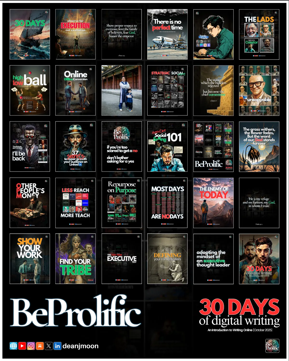 30 Days of Content