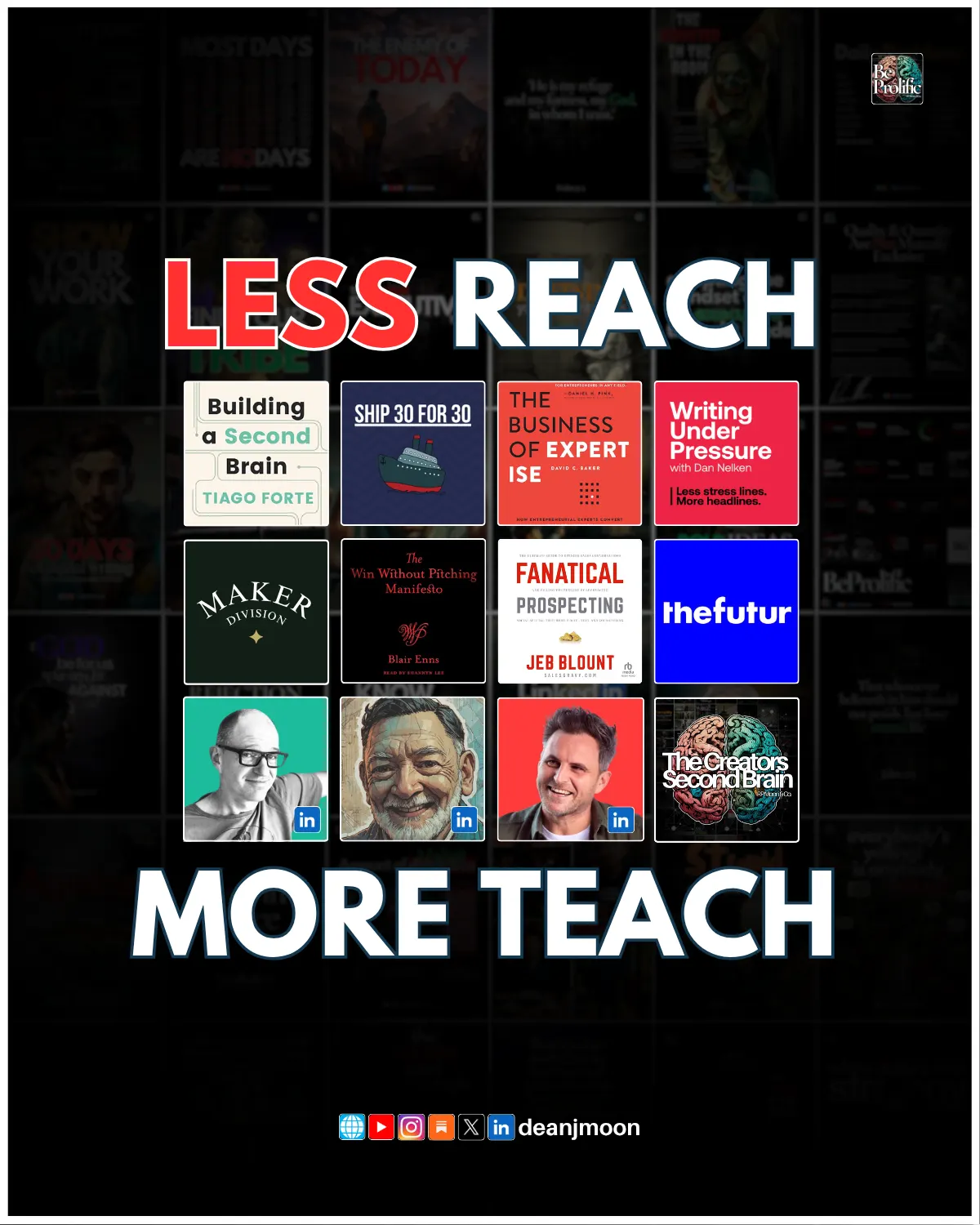Less Reach, More Teach