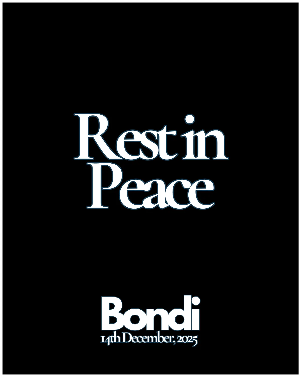RIP Bondi