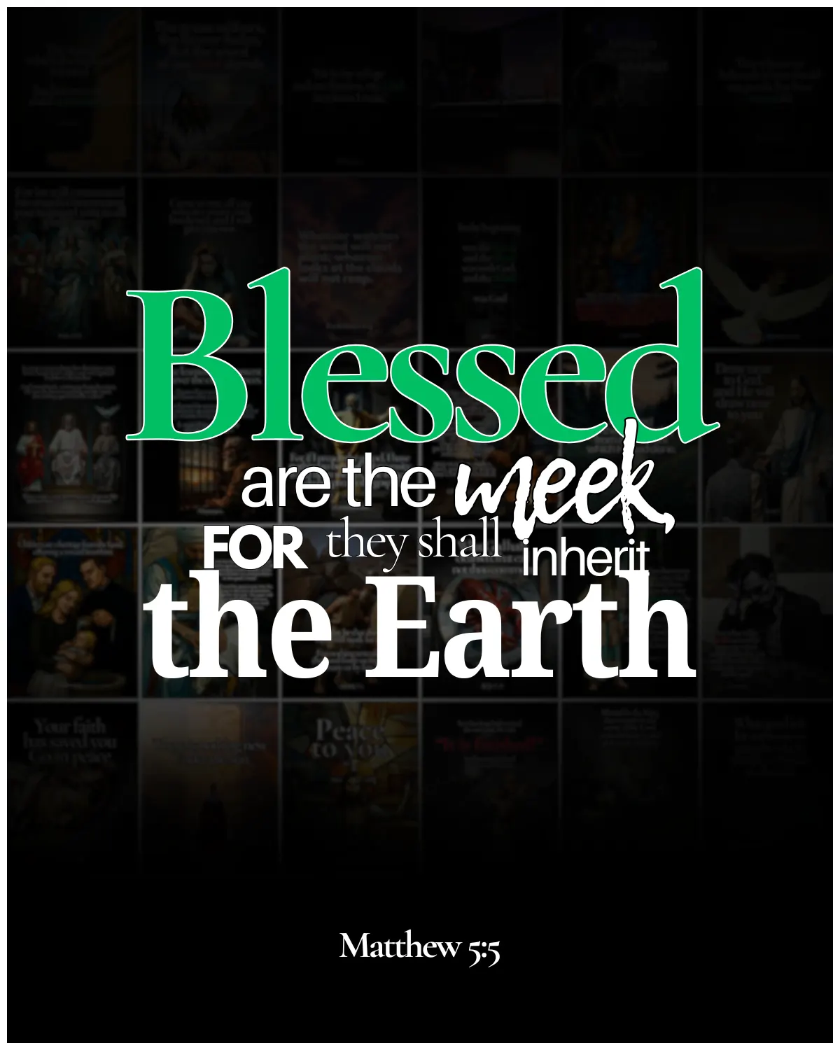 Matthew 5:5