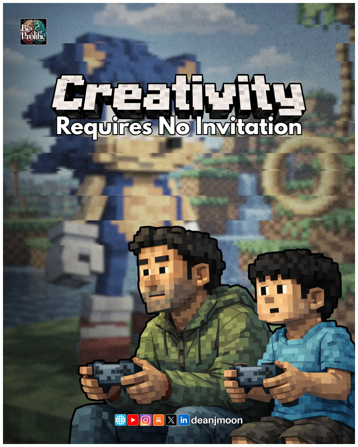Creativity Requires No Invitation