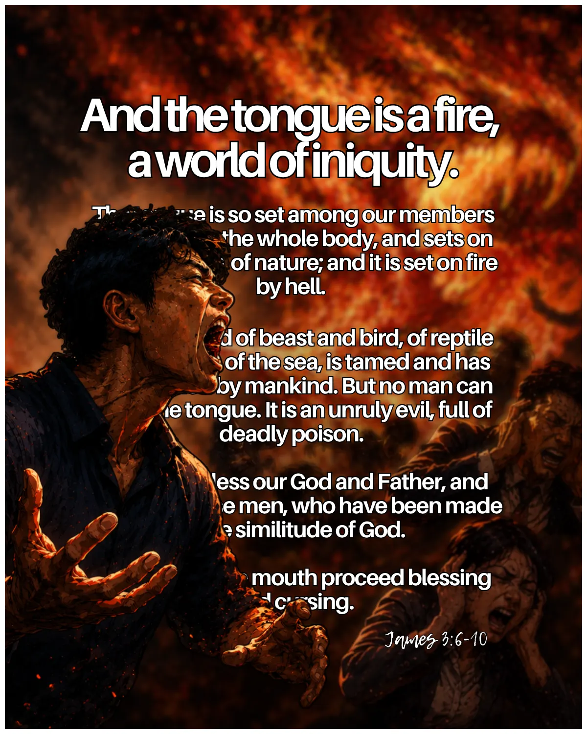 James 3:6-10