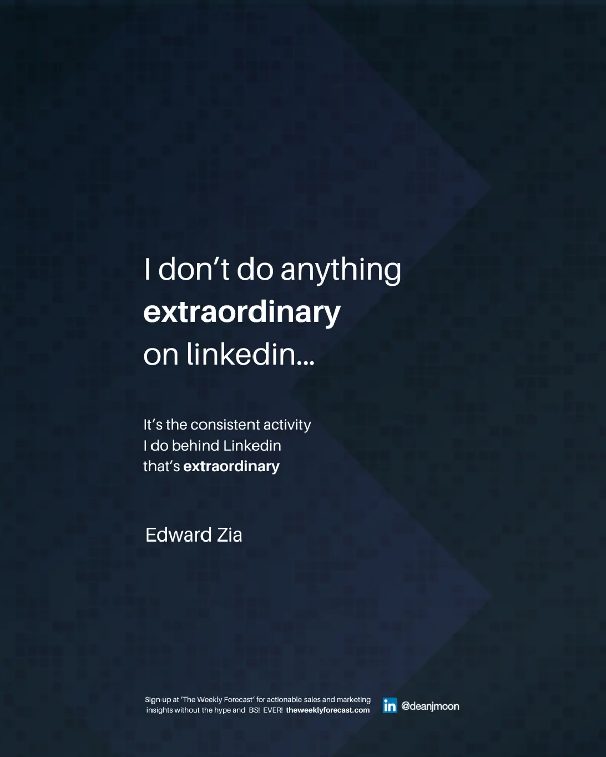 The activity behind the [in] is extraordinary…
