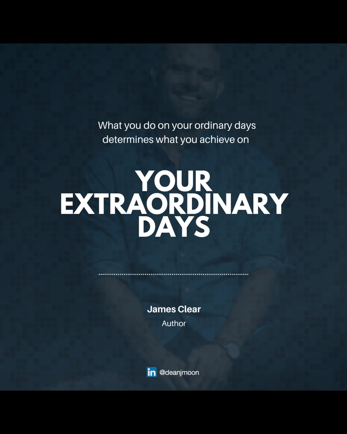 Excellence is established when -