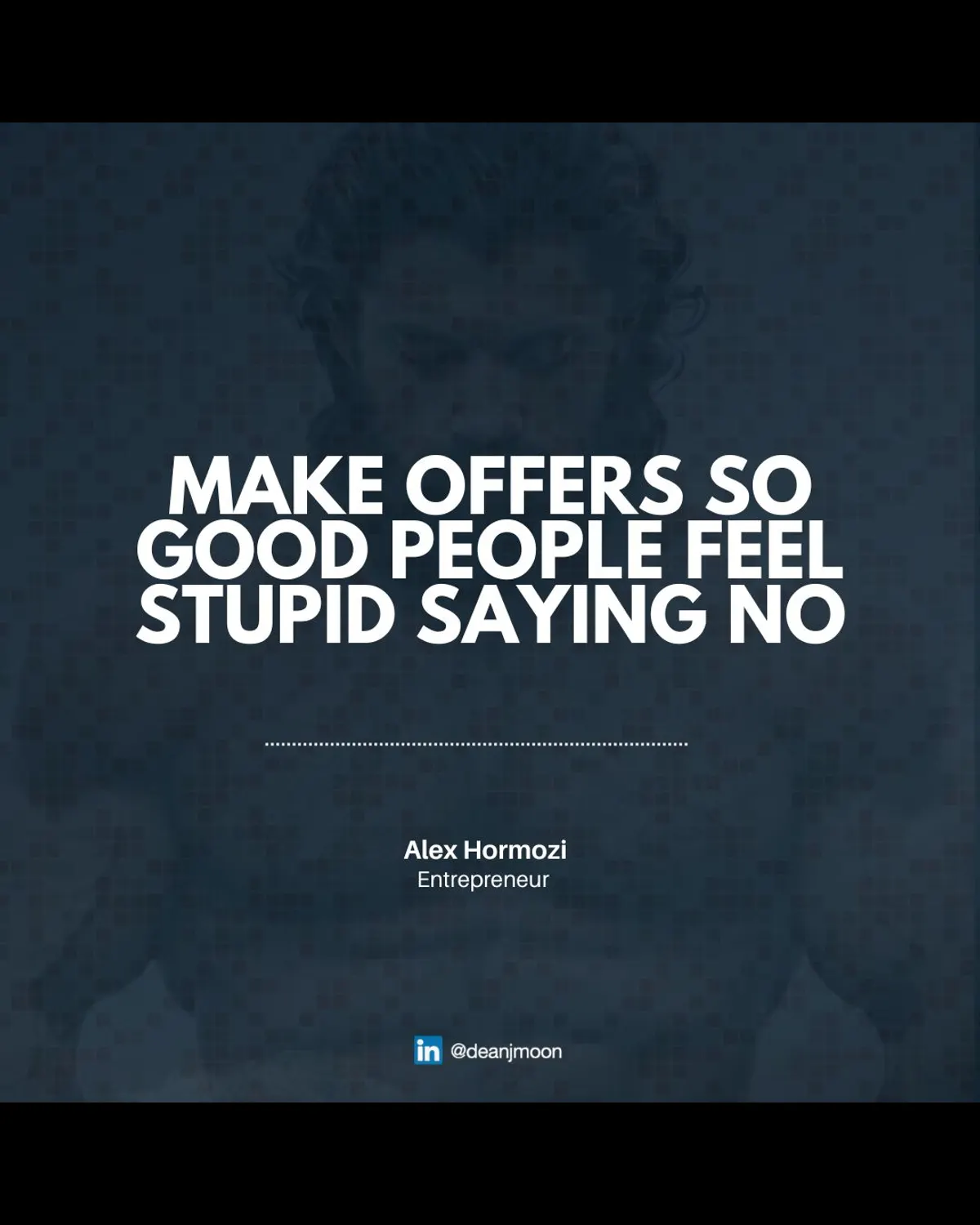 Make Offers so Good…