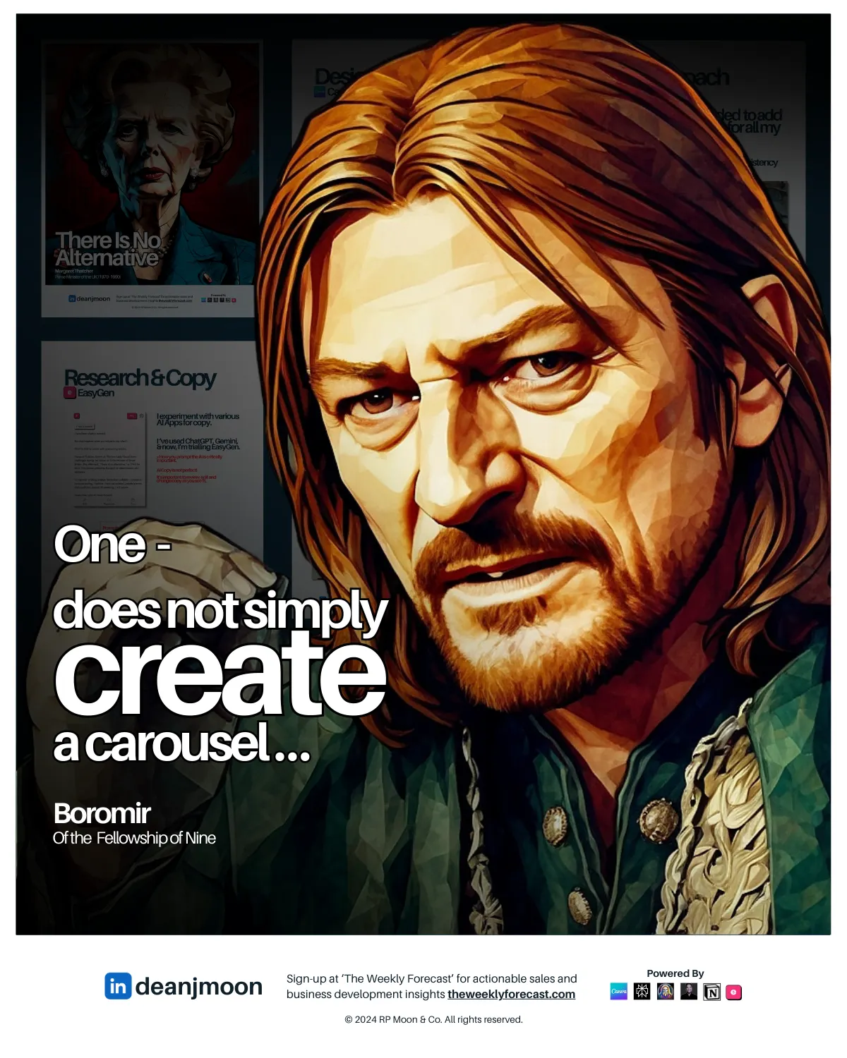 One does not simply create a carousel…