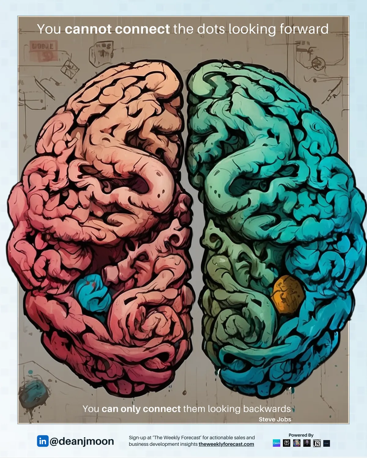 You cannot connect the dots…