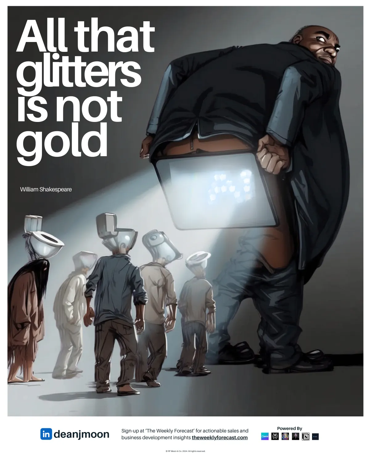 All that glitters…